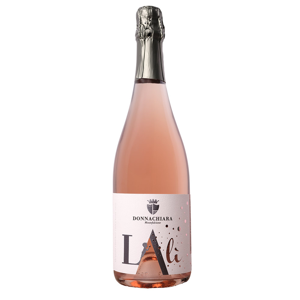 Lalì – Vino Spumante di Qualità Rosato Extra Brut - Bottiglia vino Donnachiara
